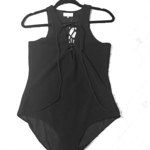 Black body suit. Sugar + Lips Med.